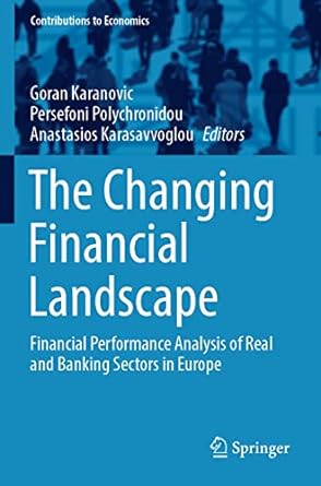 the changing financial landscape financial performance analysis of real and banking sectors in europe 1st