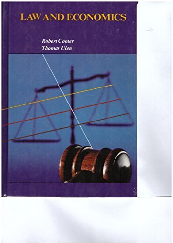 law and economics 1st edition robert cooter , thomas ulen 0673180212, 9780673180216
