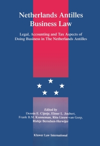 netherlands antilles business law legal accounting and tax aspects of doing business in the netherlands