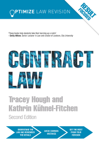 optimize contract law 2nd edition kathrin kuhnel fitchen, tracey hough 1138371602, 9781138371606
