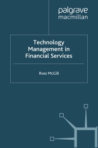 Technology Management In Financial Services