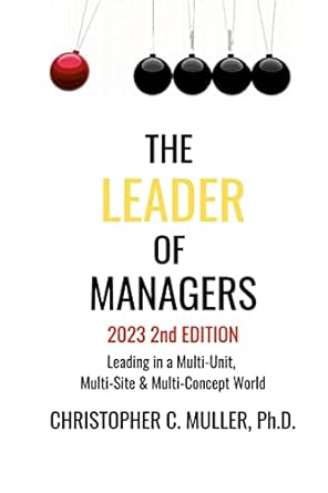 The Leader Of Managers Leading In A Multi Unit Multi Site And Multi Concept World