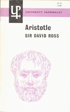 aristotle 1st edition sir david ross b0000cm09p