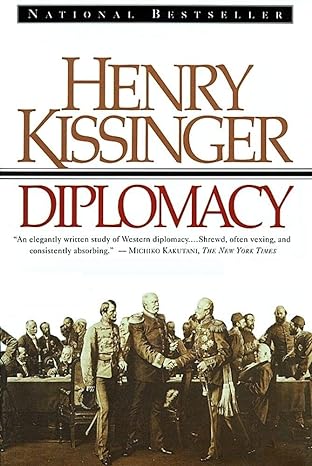 diplomacy 1st edition henry kissinger 0671510991, 978-0671510992