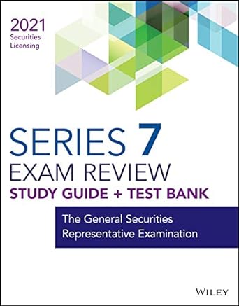 Wiley Series 7 Securities Licensing Study Guide + Test Bank
