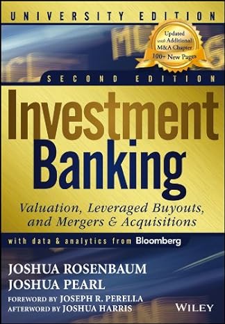 investment banking valuation leveraged buyouts and mergers and acquisitions with data and analytics from