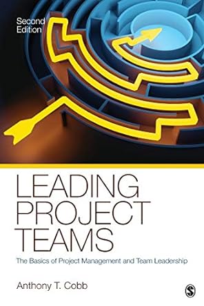 leading project teams the basics of project management and team leadership 2nd edition anthony t. cobb