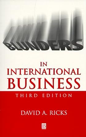 Blunders In International Business