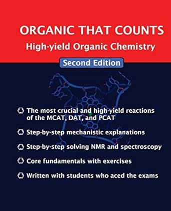 organic that counts high yield organic chemistry 2nd edition d c harris phd 1499725248, 978-1499725247