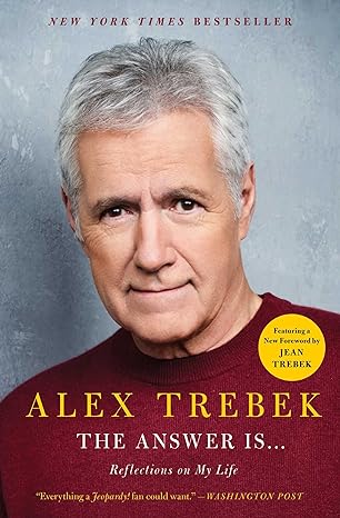 the answer is reflections on my life 1st edition alex trebek 198215800x, 978-1982158002
