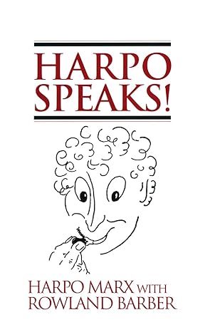 harpo speaks 1st edition harpo marx 0879100362, 978-0879100360