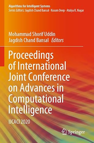 proceedings of international joint conference on advances in computational intelligence ijcaci 2020 1st