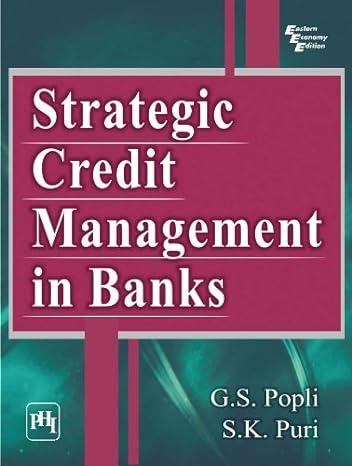 strategic credit management in banks 1st edition g.s. popli ,s.k. puri 8120347048, 978-8120347045