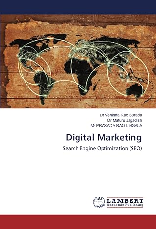 digital marketing search engine optimization 1st edition dr venkata rao burada ,dr maturu jagadish ,mr