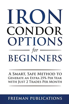 iron condor options for beginners a smart safe method to generate an extra 25 per year with just 2 trades per