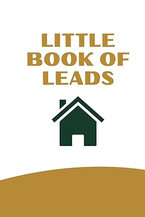 little book of leads real estate agents lined organizer 1st edition nada publishing b0cn4t7frc