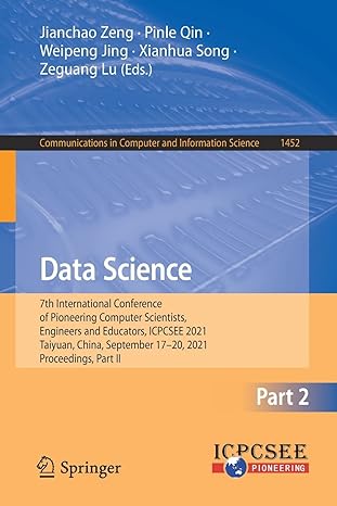 data science 7th international conference of pioneering computer scientists engineers and educators icpcsee