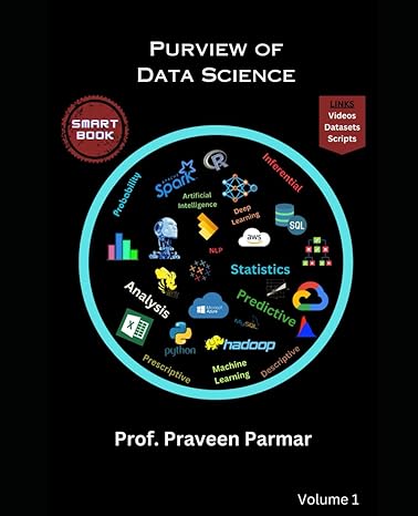 purview of data science volume 1 1st edition praveen parmar b0cplhrprp, 979-8863854083