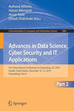 advances in data science cyber security and it applications first international conference on computing icc