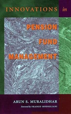 Innovations In Pension Fund Management