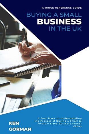 buying a small business in the uk 1st edition ken gorman 979-8857884959