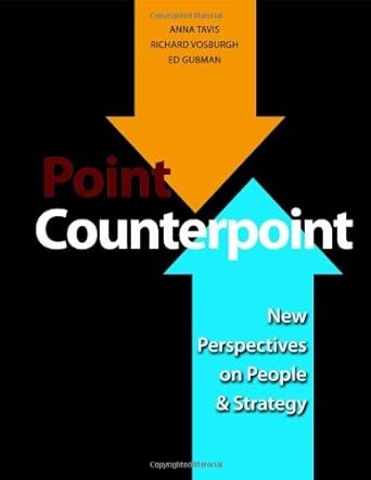 point counterpoint new perspectives on people and strategy 1st edition anna tavis ,richard vosburgh ,ed