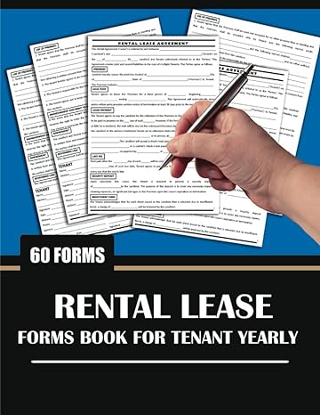 rental lease forms for tenant yearly 1st edition jacqueline chaney b0chl7df49