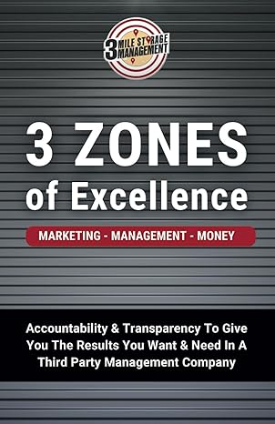 3 mile storage management 3 zones of excellence 1st edition jim ross 979-8862831580