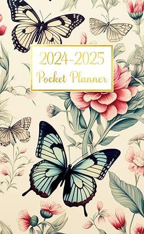 2024 2025 pocket planner 1st edition gladiolus planner b0ckmdckw7