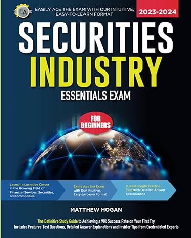securities industry essentials exam 1st edition matthew hogan 979-8860456129