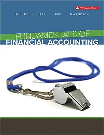 fundamentals of financial accounting 5th edition fred phillips, robert libby, patricia libby, brandy