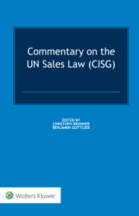 commentary on the un sales law 1st edition christoph brunner, benjamin gottlieb 9041199780, 9789041199782