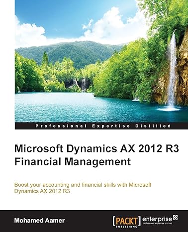 microsoft dynamics ax 2012 r3 financial management 1st edition mohamed aamer 1784390984, 978-1784390983