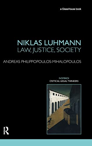 niklas luhmann law justice society 1st edition andreas philippopoulos mihalopoulos 0415451086, 9780415451086