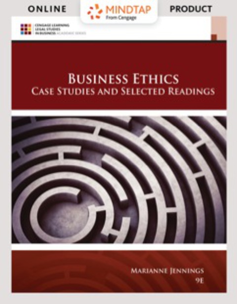 Business Law For Jennings Business Ethics Case Studies And Selected Readings
