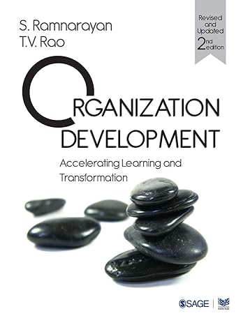 organization development accelerating learning and transformation 2nd edition s ramnarayan ,t v rao