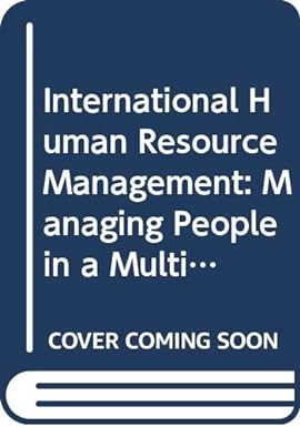 international human resource management 1st edition peter j. dowling 9812653716, 978-9812653710