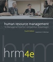 human resource management a managerial tool for competitive advantage  edition 1st edition lawrence s.