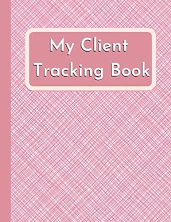 my client tracking book client data organizer for stylists binder client book for nail technicians