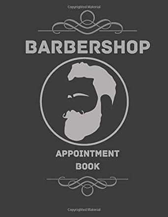 barbershop appointment book barbershop organizer appointment book for barbershop with alphabetical tabs