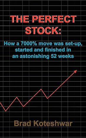 the perfect stock how a 7000 move was set up started and finished in an astonishing 52 weeks 1st edition brad
