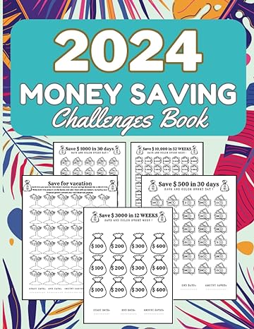 2024 money savings challenges book 1st edition bookprisme press b0c6w83gk9
