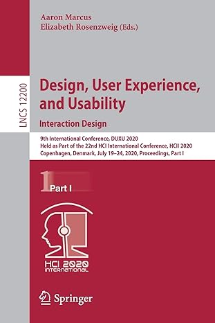 design user experience and usability interaction design 1st edition aaron marcus ,elizabeth rosenzweig
