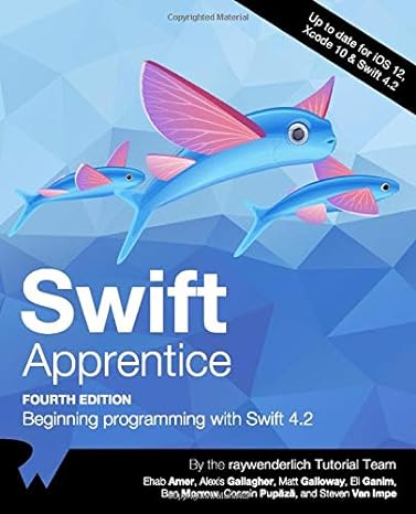 swift apprentice beginning programming with swift 4.2 1st edition raywenderlich tutorial team ,ehab amer