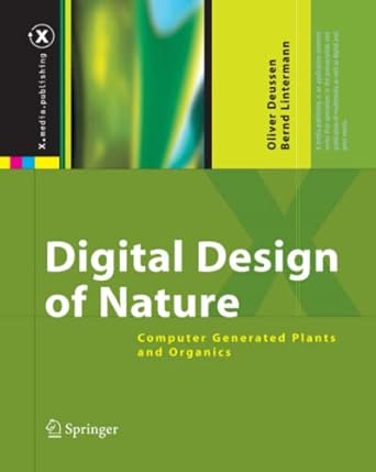 digital design of nature computer generated plants and organics 1st edition oliver deussen ,bernd lintermann