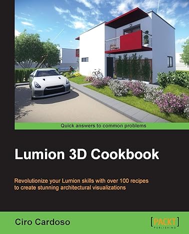 lumion 3d cookbook 1st edition ciro cardoso 1783550937, 978-1783550937
