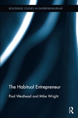 the habitual entrepreneur 1st edition paul westhead ,mike wright 1138340189, 978-1138340183