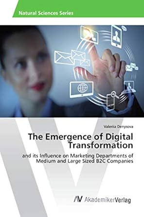 the emergence of digital transformation and its influence on marketing departments of medium and large sized