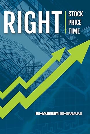 right stock at right price for right time 1st edition shabbir bhimani 1073311570, 978-1073311576