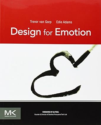 design for emotion 1st edition trevor van gorp ,edie adams 012386531x